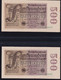 2x 500 Millionen Mark 1.9.1923 - FZ AB Mit Laufender KN (DEU-125a) - 500 Mio. Mark