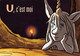 CINEMA FILM DESSIN ANIME LONG METRAGE D' ANIMATION «U» LICORNE SOURIS CHAT LOT 4 CPM 2006 ♥♥♥ - Posters On Cards