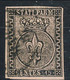 Parma 1852 SA N. 3 C. 15 Rosa, Usato, Ottimi Margini, 1° Scelta, Fdue Timbri Di Garanzia Cat. &euro; 220 - Parma