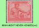 1923 ** BELGIAN CONGO / CONGO BELGE = COB 111 MNH PINK WOOD CARVING VLOORS -1-  : BLOC OF -4- STAMPS WITH ORIGINAL GUM - Blokken