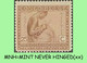 1923 ** BELGIAN CONGO / CONGO BELGE = COB 110 MNH BROWN BASKET MAKING VLOORS -1-  : BLOC OF -4- STAMPS WITH ORIGINAL GUM - Blocs