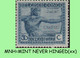 1923 ** BELGIAN CONGO / CONGO BELGE = COB 112 MNH BLUE HUNTING VLOORS -1-  : BLOC OF -4- STAMPS WITH ORIGINAL GUM - Blocks & Kleinbögen