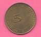 FAO Slovenia 5 Talleri 1995 Slovenija Pet Tolarjev Brass Coin - Slovenia