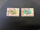 (stamp 21-10-2022) Ascension Islands - World Cup Football - 1966 (2 Mint Stamps) - 1966 – England