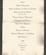 MENU, 1987 , Cachet De Cire,300 X 150 Mm Ouvert, 3 Scans ,frais Fr 1.75 E - Menus