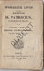 Gent - Leven Heilige Patricius, Patriarch Van Irland, 1859 I.C. Van Paemel  (W165) - Vecchi
