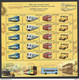 Delcampe - India 2017 Means Of Transport Through Ages Complete Set Of 6 Full Sheetlets (5 Different + 1 All Stamps Mix Sheet) MNH - Altri & Non Classificati