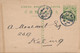 ENTIER POSTAL CHINE ONE CENT KIUKIANG COVER CARD KULING CHINA DRAGON - Briefe U. Dokumente