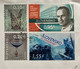 SLOVAKIA 2022, REGISTER USED COVER 10 STAMPS !GLASS ART, CHRISTMAS,WAR ZUZANA CAPUTOVA ,JOZEF YLCEK,CUSTOM,TRENCIN CITY - Brieven En Documenten