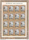 Delcampe - India 2003 Temple Architecture, Complete Set Of 5 Full / Complete Sheetlets, Monuments MNH Ex Rare - Hinduism
