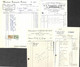 Huy - Lot 19 Documents Factures Pharmacie Tabacs Chaussures Notaire... - Other & Unclassified
