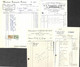 Huy - Lot 19 Documents Factures Pharmacie Tabacs Chaussures Notaire... - Autres & Non Classés