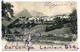 - 2515 - Fribourg - Gruyére Et Dent De Broc, Cliché Peu Courant, épaisse, écrite, 1907, Timbre,  TBE,  Scans. - Broc