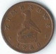 M796 - ZIMBABWE - 1 CENT 1986 - Zimbabwe