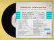 Disque Vinyle 45 Tours : VIRGILIO CERVANTE :  (  Voir Les Titres Dans La Description )..Scan A  : Voir 2 Scans - Instrumental