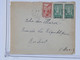 BG18 MAROC  BELLE  LETTRE  1941 SOUK A   RABAT   +ECHO ++  PAIRE DE TP  +AFFRANCH. INTERESSANT + - Covers & Documents