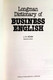 Longman Dictionary Of Business English - Lexika