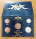 USA 2000 - 5 Pieces 24Kt Gold Plated Coin Set In Box - Collezioni