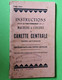 Ancien LIVRET Instructions MODE D'EMPLOI - MACHINE à COUDRE - Reims - Vers 1928 -Environ 8.5x14 Cm 32 Pages - Matériel Et Accessoires