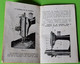 Delcampe - Ancien LIVRET Instructions MODE D'EMPLOI - MACHINE à COUDRE - Reims - Vers 1928 -Environ 8.5x14 Cm 32 Pages - Material Und Zubehör