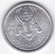 Madagascar Union Française , 2 Francs 1948 Aile , En Aluminium , Lec# 103, Superbe - Madagaskar