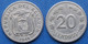 ECUADOR - 20 Centavos 1946 KM# 77.1b Decimal Coinage (1872-1999) - Edelweiss Coins - Equateur