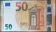 50 EURO SPAIN 2017 LAGARDE V027H5 VC SC FDS UNC. LAST POSITION PERFECT - 50 Euro