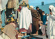 Postcard Morocco Tanger Street Market Ethinc Types And Scenes - Tanger