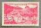 ADFR0152U - Paysages De La Principauté - 50 F Used Stamp - French Andorra - 1955 - Oblitérés