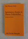 Spekulatives Denken In Platons Frühschriften. Apologie Und Kriton. - Philosophy