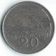 M805 - ZIMBABWE - 20 CENT 1980 - Zimbabwe