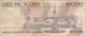 BILLETE DE ECUADOR DE 10000 SUCRES DEL 8 DE AGOSTO DEL 1995 (BANKNOTE) - Equateur
