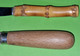 Lot 4 Anciens COUTEAUX - 2 Pradel - Manche Bois Lame Inox - Vers 1950 - Messer