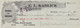 2440 Ada State Bank Kansas F. L. Kadlick 1919 - Schecks  Und Reiseschecks