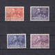 NEW HEBRIDES 1949, SG #64-67, UPU, Used - Used Stamps