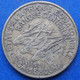 CAMEROON · EQUATORIAL AFRICAN STATES - 25 Francs 1972 KM# 4a Independent Republic (1960) - Edelweiss Coins - Cameroun