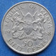 KENYA - 50 Cents 1968 KM# 4 Republic (1964) - Edelweiss Coins - Kenya