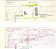 Belgique 2000 - Billet SABENA / IATA - A/R Brussels à Malaga - Tickets