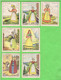 LOT 7 IMAGES BON POINT SCOLAIRE 1957 LE COSTUME FEMININ REGIONAL VILLE DE CLOYES 28 ECOLE PUBLIQUE DE FILLES - Autres & Non Classés