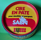 Superbe Ancienne BOITE Métal - Cire En Pâte SABRI - Magasin COOP - Publicité - Vers 1960 - Boîtes