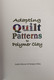 Adapting Quilt Patterns To Polymer Clay. - Other & Unclassified