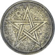 Monnaie, Maroc, Mohammed V, 2 Francs, 1945, Paris, TTB+, Bronze-Aluminium, KM:42 - Madagascar