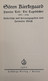 Zweiter Teil: Die Tagebücher 1832-1839. - Philosophy