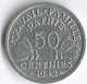 Pièce De Monnaie 50 Centimes Francisque Lourde  1942 - 50 Centimes