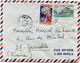 NOUVELLE-CALEDONIE LETTRE PAR AVION DEPART THIO 4-10-1967 POUR LA FRANCE - Storia Postale