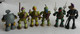 FIGURINE TORTUES NINJA - TEENAGE NINJA TURTLES MUTANT -  LOT 6 FIGURINES VIACOM DONT BEBOP & METALHEAD - Tortues Ninja