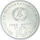Monnaie, République Démocratique Allemande, 10 Mark, 1988, Berlin, SPL - Commemorative