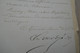 LAS Autographe Signée Général Vergé 1871 Commandant 3ème Division Armée De Réserve Prêt De Gardiens De La Paix - Other & Unclassified