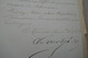 LAS Autographe Signée Général Vergé 1871 Commandant 3ème Division Armée De Réserve Prêt De Gardiens De La Paix - Andere & Zonder Classificatie