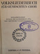 Volksliederbuch Für Gemischten Chor. Sopran I. Band. Alt II. Band. - Musik